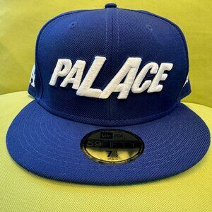 Palace x LA Dodgers Store Opening New Era Hat Sz 7.5